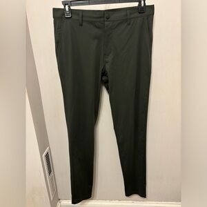 Rhone Pants Mens 33 Gray Commuter Chino Slim Fit Stretch Performance 33x33